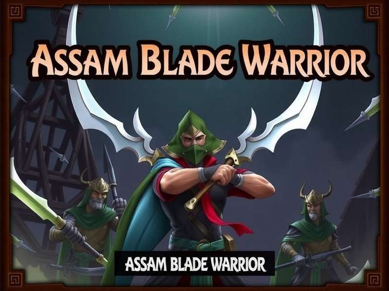 Assam Blade Warrior Official Game Cover Assam Blade Warrior Game Cover